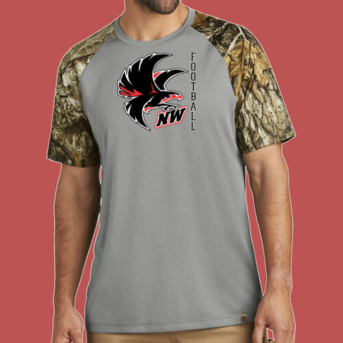 Niagara Wheatfield w/ Player Name - Realtree ® Colorblock Performance Tee Thumbnail