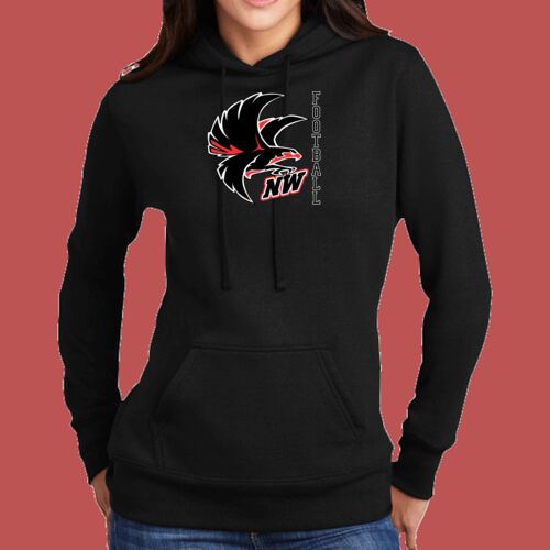 Niagara Wheatfield w/ Player Name - Ladies Core Fleece Pullover Hooded Sweatshirt Thumbnail