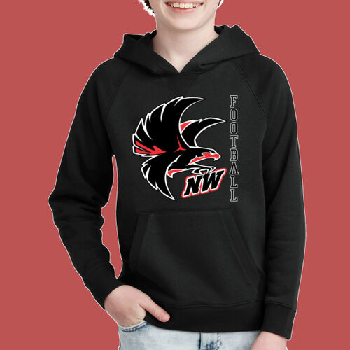 Niagara Wheatfield w/ Player Name - Youth Drive Fleece Pullover Hoodie Thumbnail