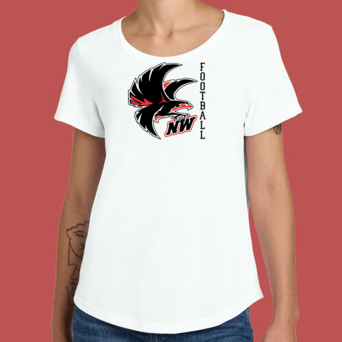 Niagara Wheatfield - Women's Relaxed Tri Blend Scoop Neck Tee Thumbnail