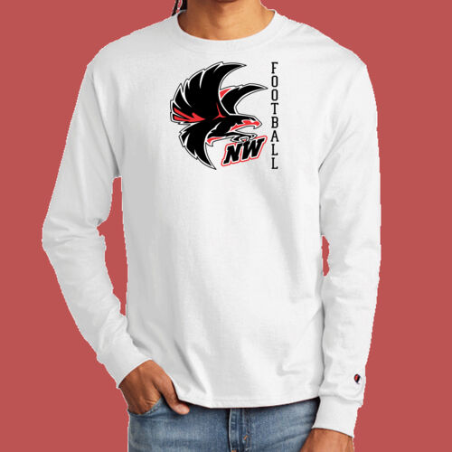 Niagara Wheatfield w/ Player Name - Heritage 5.2 Oz. Jersey Long Sleeve Tee Thumbnail