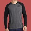 PosiCharge ® Long Sleeve Tri Blend Wicking Raglan Tee Thumbnail