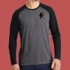 PosiCharge ® Long Sleeve Tri Blend Wicking Raglan Tee Thumbnail