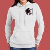 Ladies Core Fleece Pullover Hooded Sweatshirt Thumbnail